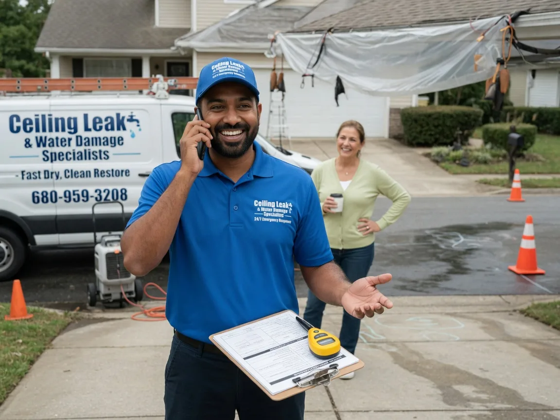 Ceiling Leak Cleanup San Fidel, NM FAQs